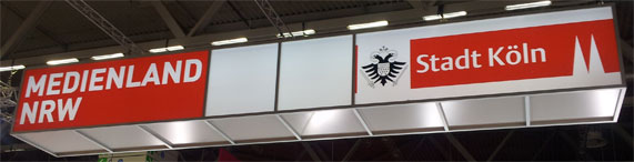 Gemeinsamer Stand des Landes NRW und der Stadt Köln